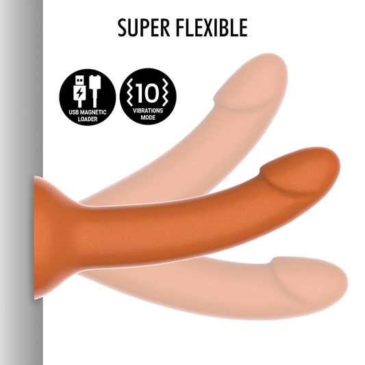 MITOLOGÍA - DILDO RUNE ROYAL M - VIBRADOR WATCHME TECNOLOGÍA INALÁMBRICA COMPATIBLE