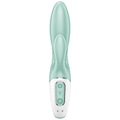 Satisfyer - Air Pump Bunny 5+ Aplicación Vibrador De Conejo Hinchable Verde