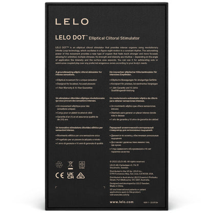 LELO - ESTIMULADOR DE CLÍTORIS DOT - ROSA