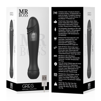 MR BOSS - PERSONAL STIMULATOR GREG