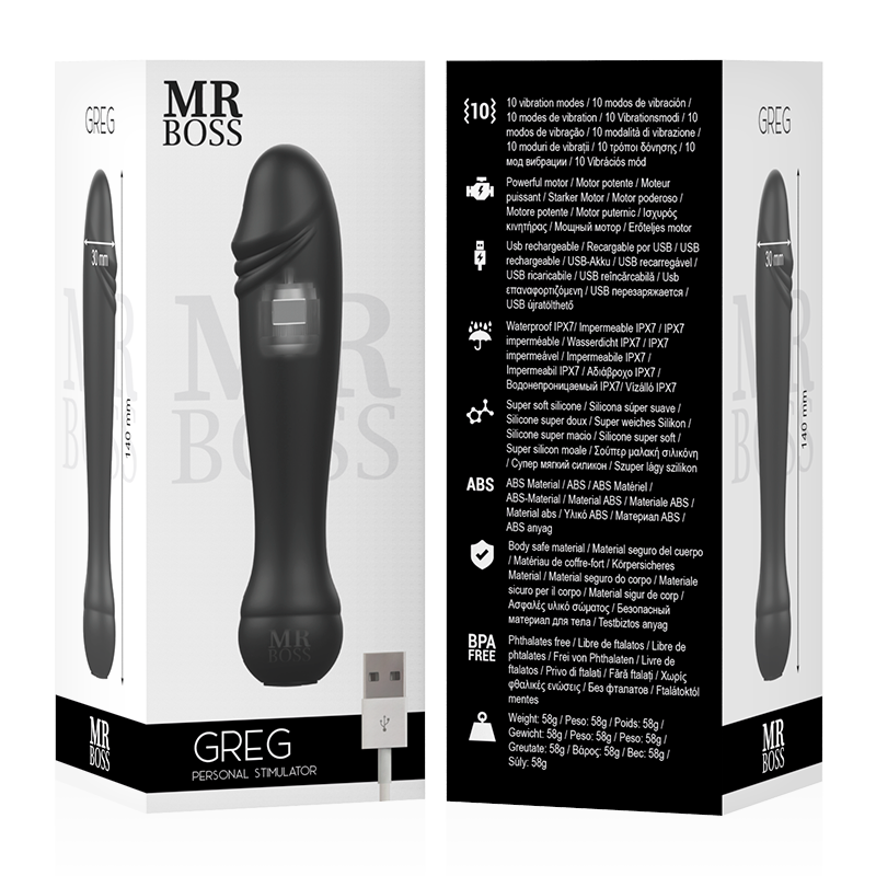 MR BOSS - PERSONAL STIMULATOR GREG