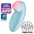 Satisfyer - Vibrador Tropical Tip Lay-On Azul