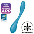 Satisfyer - Multi Vibrador G-Spot Flex 5 Azul