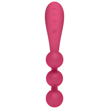 SATISFYER - MULTI VIBRADOR TRI BALL 1 ROJO