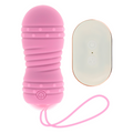 Ohmama - Huevo con mando a distancia 7 modos de rotación rosa