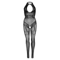 Leg Avenue - Seamless Fishnet Bodystocking Tamanho Único - Preto