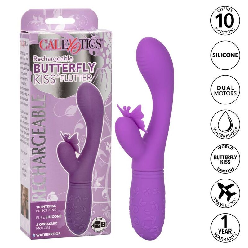 CALEXOTICS - VIOLETA BESO MARIPOSA VIOLETA
