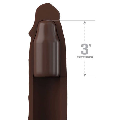 FANTASY X-TENSIONS - PIPEDREAMS EXTENSION C STRAP 17.78 CM BROWN