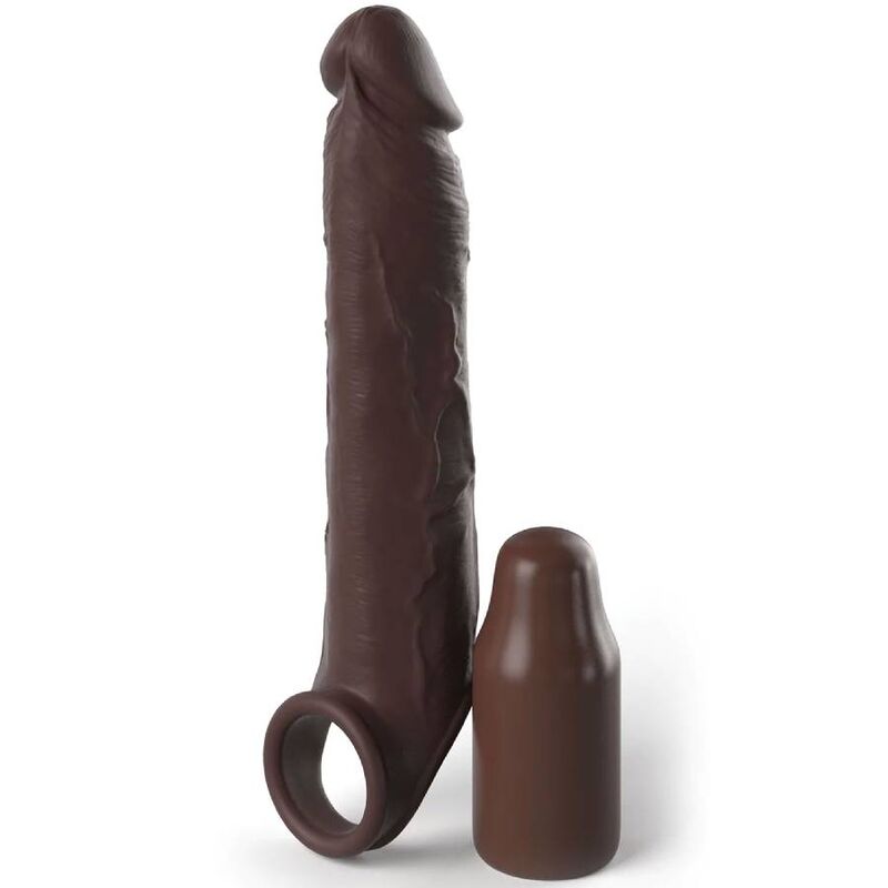 FANTASY X-TENSIONS - PIPEDREAMS EXTENSION C STRAP 17.78 CM BROWN