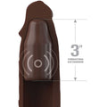 Fantasy X- Tensions - Manga Pipedreams 22,86 Cm + 7,62 Cm Plug Remote Brown