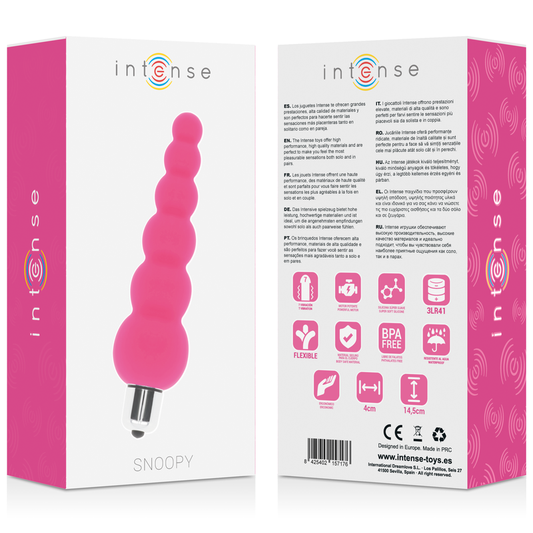 INTENSO - SNOOPY 7 VELOCIDADES SILICONA ROSA
