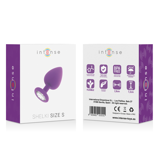 INTENSO - PLUG SHELKI S ANAL LILAS