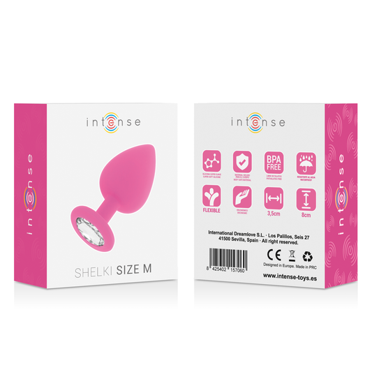INTENSE - ANAL PLUG SHELKI M FUCHSIA