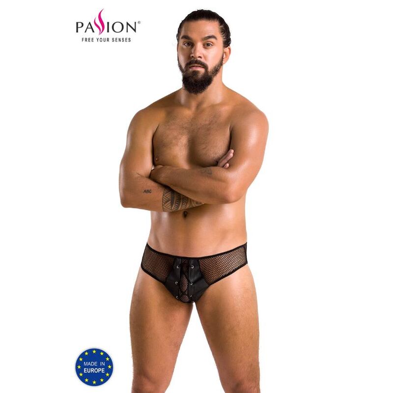 Passion - 035 Slip Richard Preto L/Xl