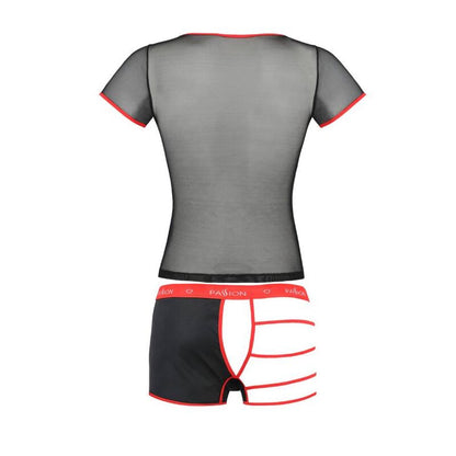 Passion - 055 Conjunto Marca Preto S/M
