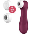 Satisfyer - Pro 2 Gerao 3 Tecnologia De Ar Líquido Vinho Tinto