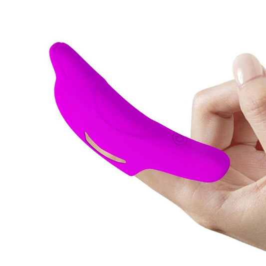 PRETTY LOVE - POWERFUL PURPLE DELPHINI FINGER STIMULATOR