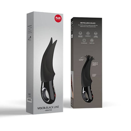 FUN FACTORY - CLITORAL VIBRATOR VOLTA BLACK LINE