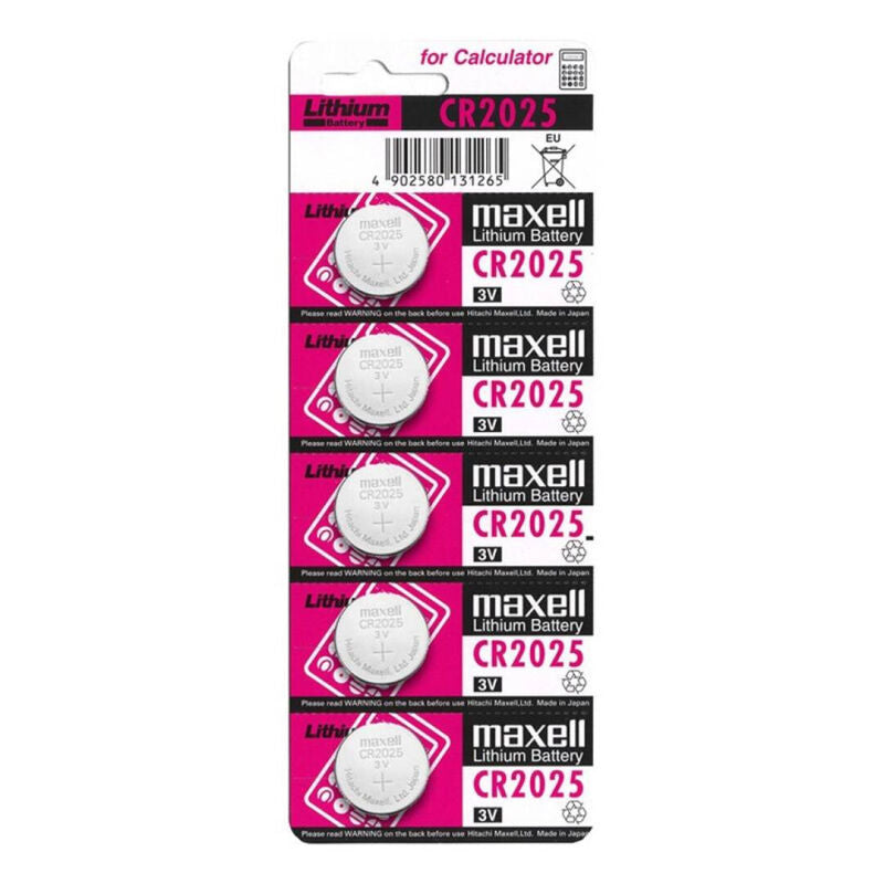 MAXELL - CR2025 3V 5UDS BATTERY
