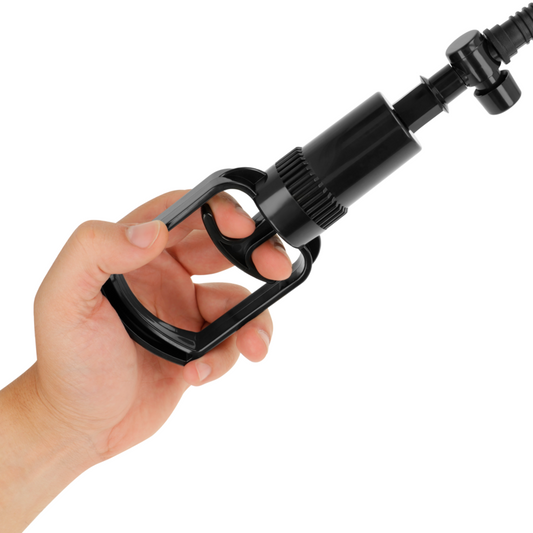 INTENSE - MANUAL VAGINAL PUMP WITH TWO INTERCHANGEABLE CUPS