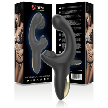 IBIZA - VIBRADOR DE SUCÇÃO DE ONDAS