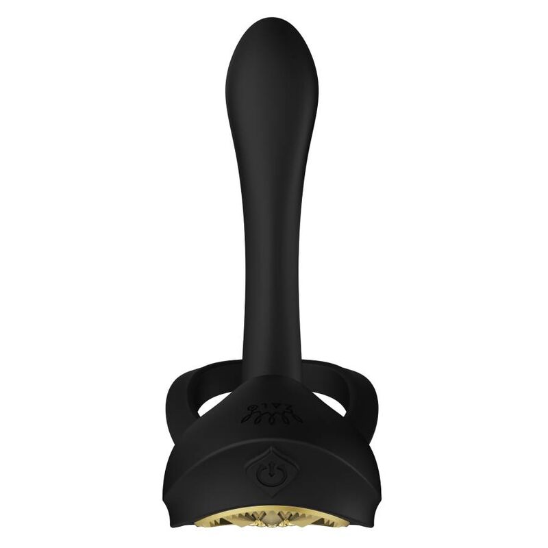 ZALO - BAYEK BLACK VIBRATING COUPLE RING