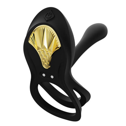 ZALO - BAYEK BLACK VIBRATING COUPLE RING