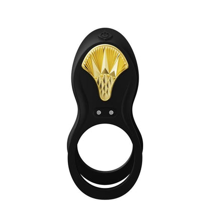 ZALO - BAYEK BLACK VIBRATING COUPLE RING
