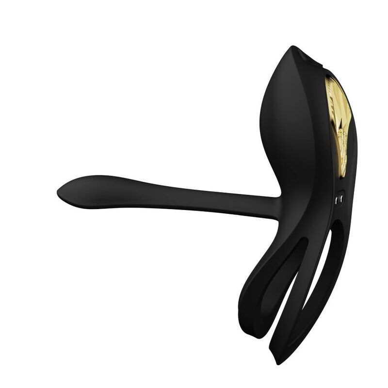 ZALO - BAYEK BLACK VIBRATING COUPLE RING