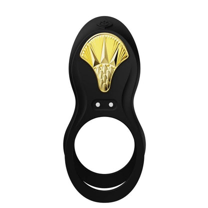 ZALO - BAYEK BLACK VIBRATING COUPLE RING