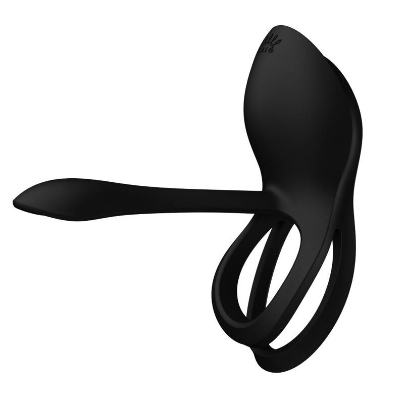 ZALO - BAYEK BLACK VIBRATING COUPLE RING