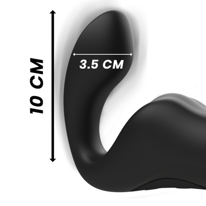 IBIZA - VIBRADOR SEM ALAS DE CONTROLE REMOTO UP & DOWN