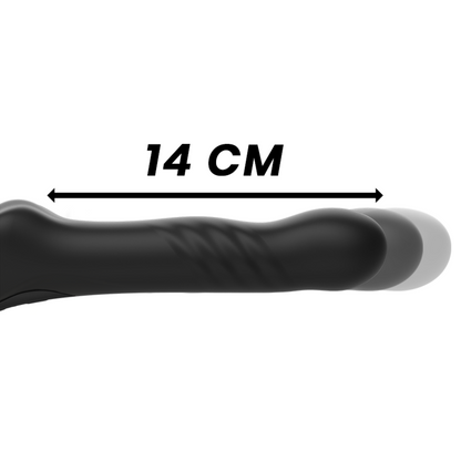 IBIZA - VIBRADOR SEM ALAS DE CONTROLE REMOTO UP & DOWN