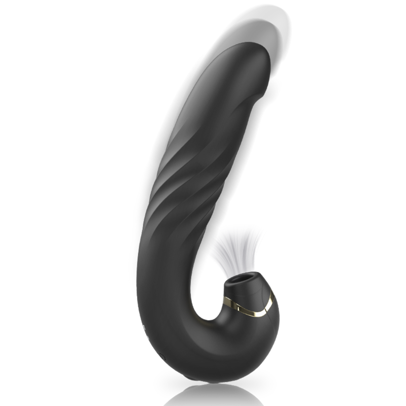 IBIZA - CLIP UP & DOWN + VIBRADOR + SUCÇÃO DE CLITÓRIS