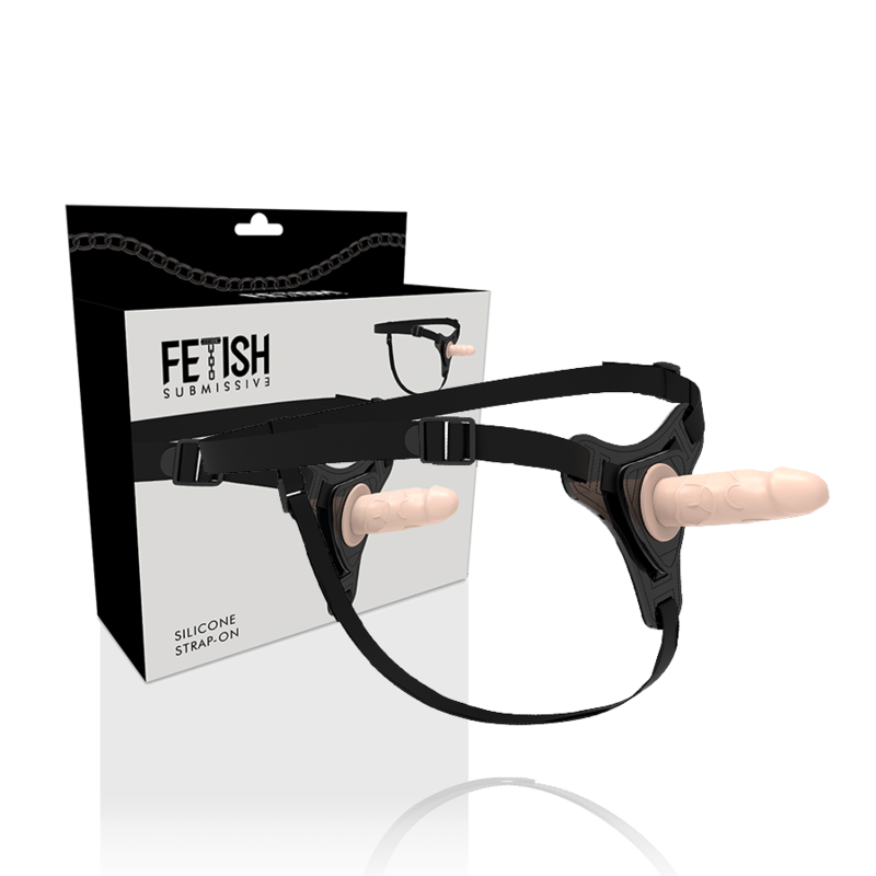 FETISH SUBMISSION HARNESS - REALISTIC SILICONE FLESH 12.5 CM