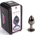 Secretplay - Plug Anal De Gunmetal Tamanho Pequeno 7 Cm