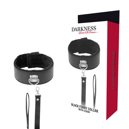DARKNESS - LINING NECKLACE WITH TITANIUM CHAIN