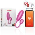 Oninder - Ovo Vibratório Denver Rosa 7 X 2,7 Cm Aplicativo Gratuito