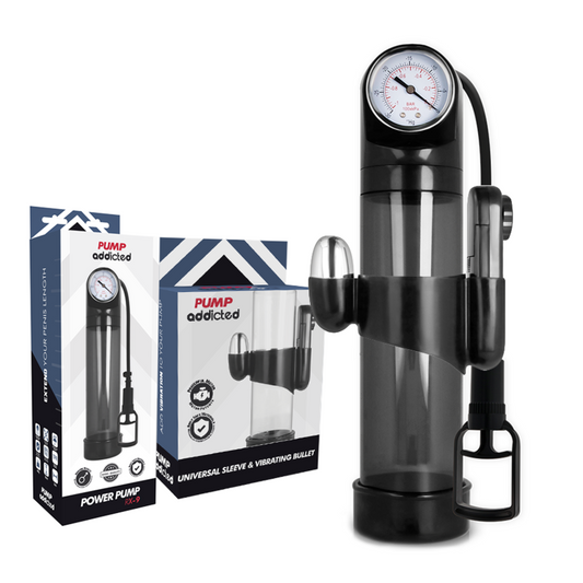 BOMBA ADICTO - VIBRADOR RX9 NEGRO