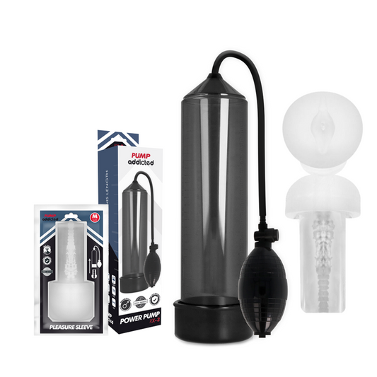BOMBA ADICTO - RX3 NEGRO CON FUNDA DE PLACER