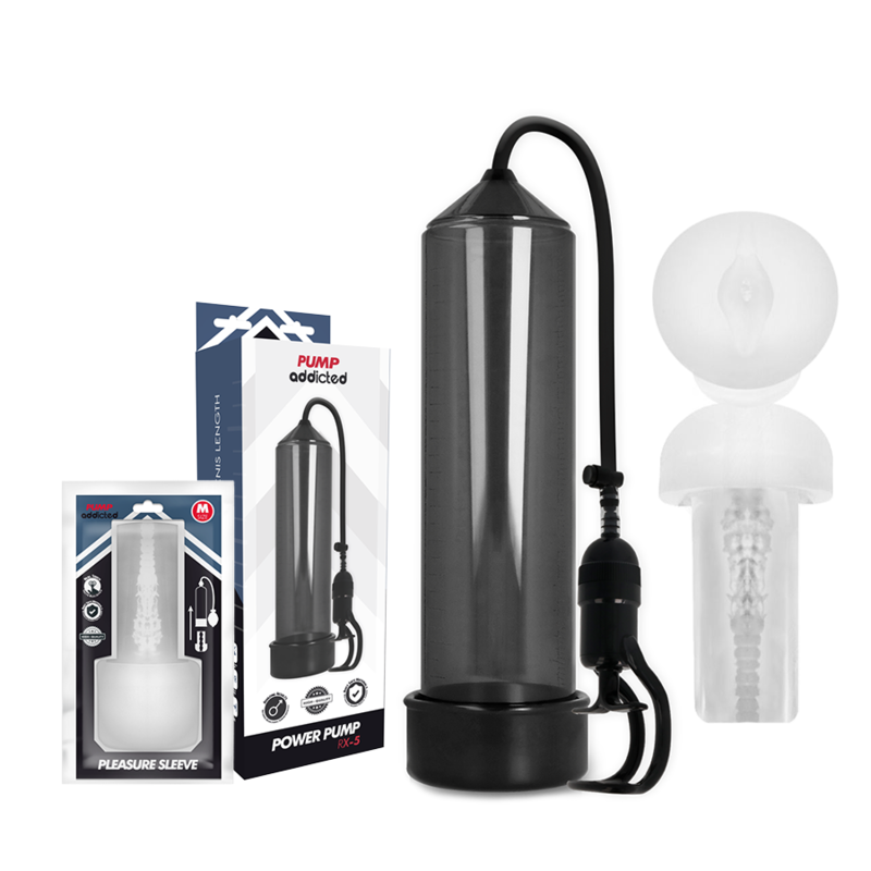 BOMBA ADICTO - RX5 NEGRO CON MASTURBADOR