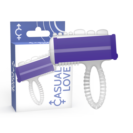 CASUAL LOVE - LILAC VIBRATING TONGUE RING