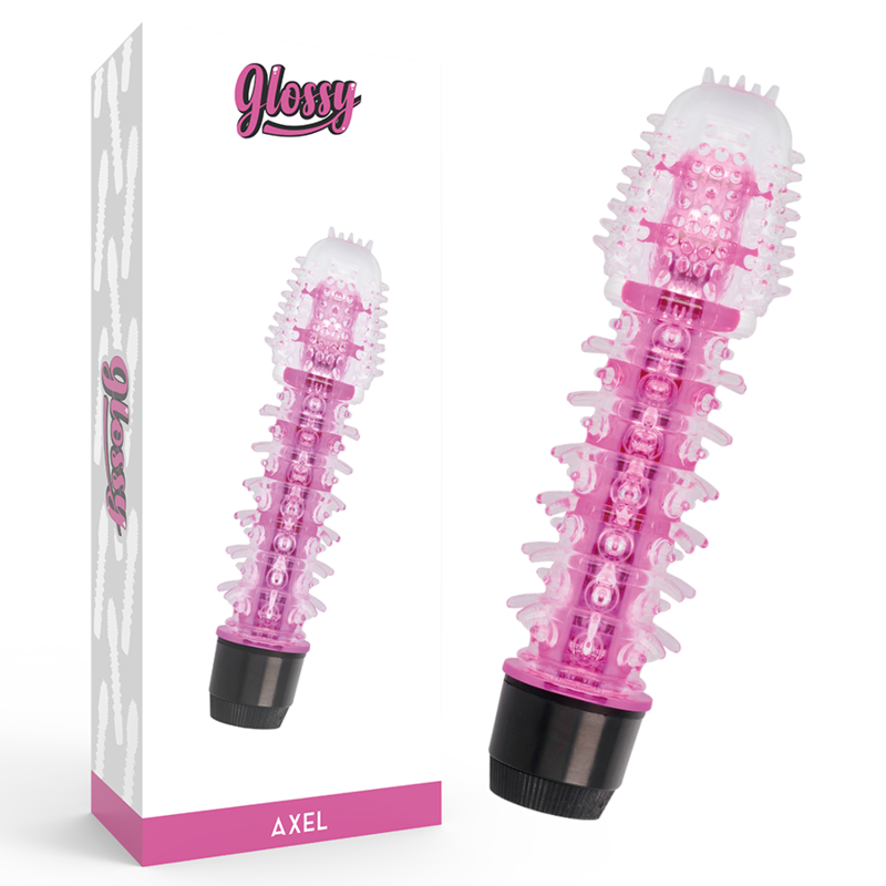GLOSSY - PINK AXEL VIBRATOR