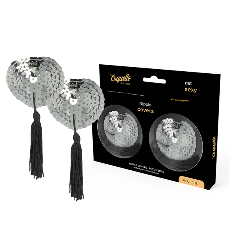 COQUETTE CHIC DESIRE - CUBREPUNTAS PLATEADO