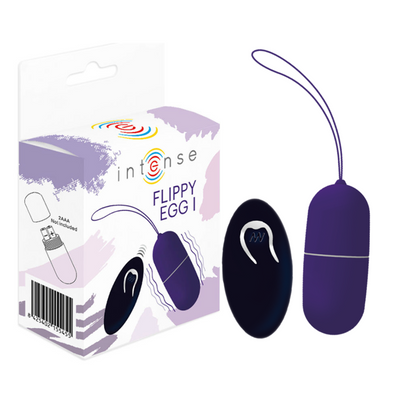 INTENSE - FLIPPY I OGG VIBRADOR CON CONTROL REMOTO MORADO