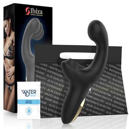IBIZA - VIBRADOR DE SUCÇÃO DE ONDAS