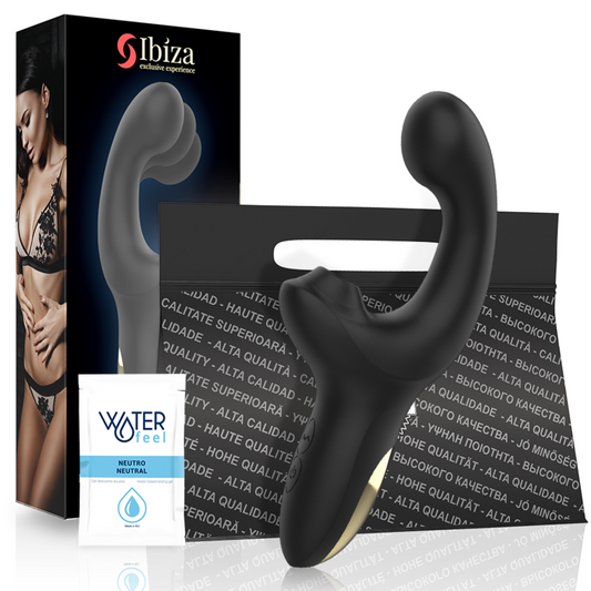 IBIZA - VIBRADOR DE SUCÇÃO DE ONDAS