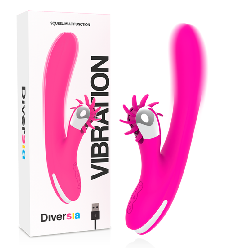DIVERSIA - CONEJO VIBRADOR 24 CM