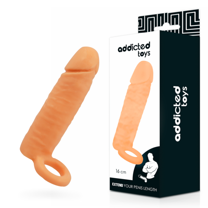 JUGUETES ADICTO - ALARGA TU PENE 16 CM