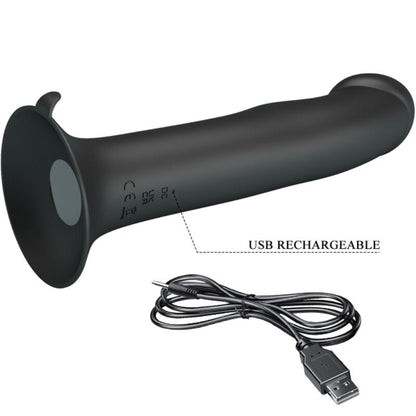 PRETTY LOVE - MURRAY VIBRADOR E ONDAS ESTIMULANTES DO CLITÓRIS PRETO